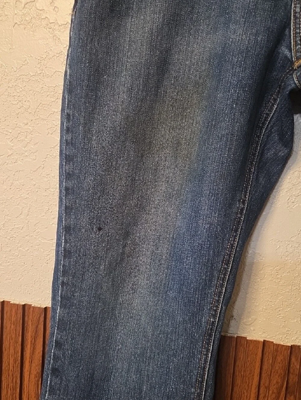 J. Crew Straight-Leg Men's Denim Jeans in Medium Blue 34x30